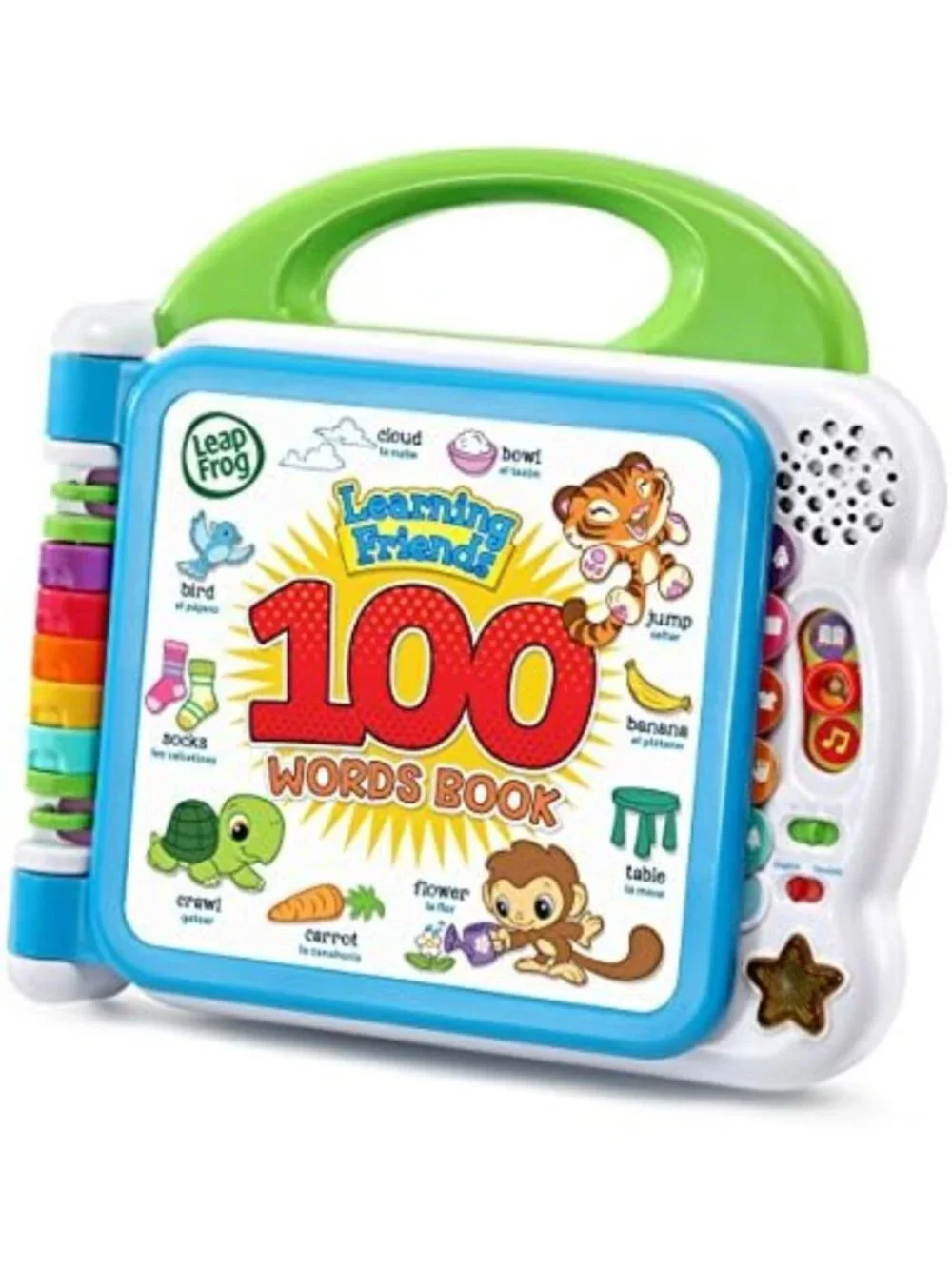 Interactive Learning Friends 100 Words Book - Educational Toy for Kids